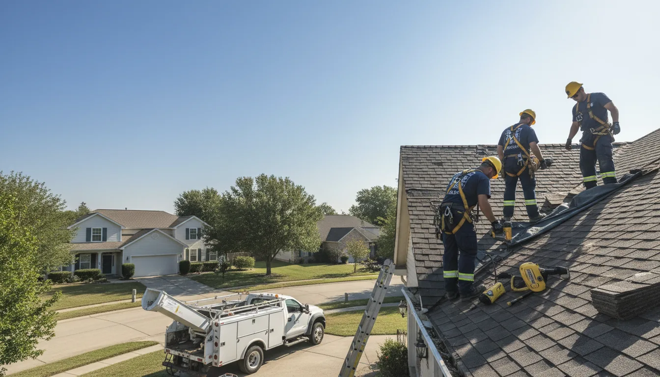 Emergency Roof Repair in Streetman, TX near me